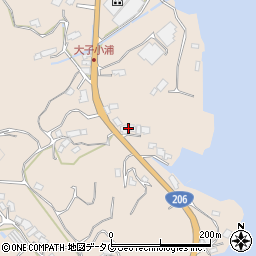 長崎県長崎市琴海形上町1444周辺の地図