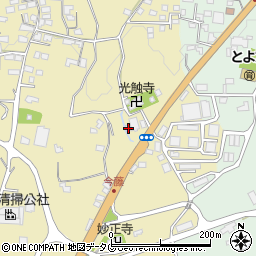 熊本県熊本市北区植木町今藤188周辺の地図