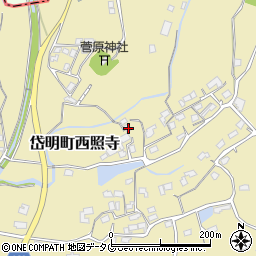 熊本県玉名市岱明町西照寺765周辺の地図