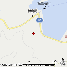 長崎県西海市大瀬戸町松島内郷1322周辺の地図