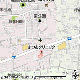 熊本県玉名市山田1864-19周辺の地図