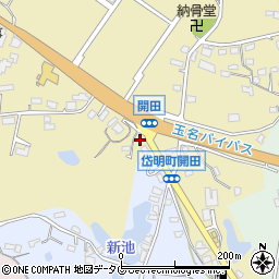 熊本県玉名市岱明町西照寺858周辺の地図