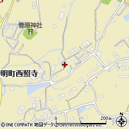 熊本県玉名市岱明町西照寺785周辺の地図