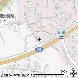 熊本県玉名市山田511周辺の地図