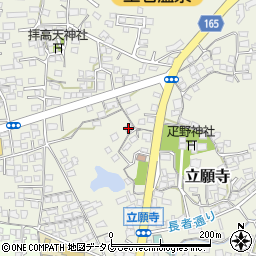 熊本県玉名市立願寺347周辺の地図