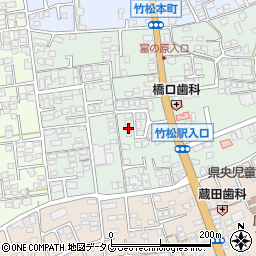 長崎県大村市竹松本町829-20周辺の地図