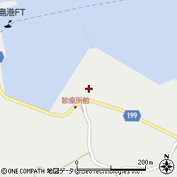 長崎県西海市大瀬戸町松島内郷261周辺の地図