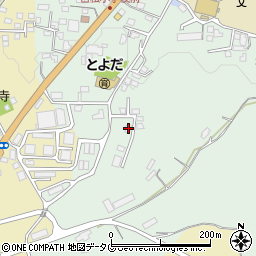 熊本県熊本市北区植木町豊田500周辺の地図