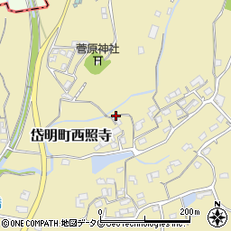 熊本県玉名市岱明町西照寺906周辺の地図