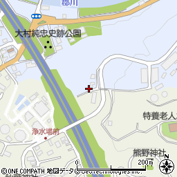 長崎県大村市荒瀬町1115周辺の地図