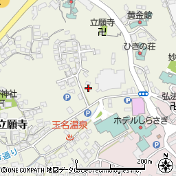 熊本県玉名市立願寺701-1周辺の地図