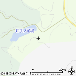 井手ノ尾堤周辺の地図
