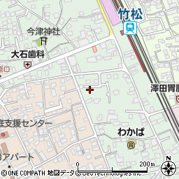 長崎県大村市竹松本町664-9周辺の地図