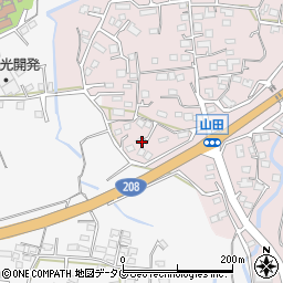 熊本県玉名市山田510周辺の地図