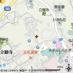 熊本県玉名市立願寺527周辺の地図