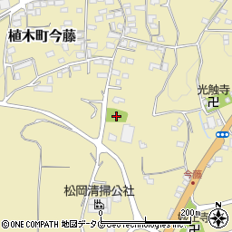 熊本県熊本市北区植木町今藤398周辺の地図