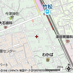 長崎県大村市竹松本町666-30周辺の地図