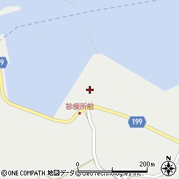 長崎県西海市大瀬戸町松島内郷268周辺の地図
