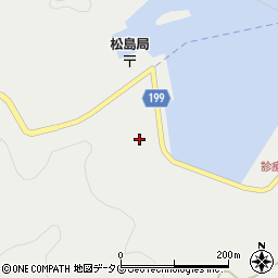 長崎県西海市大瀬戸町松島内郷1327周辺の地図