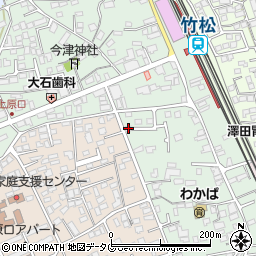 長崎県大村市竹松本町568-1周辺の地図
