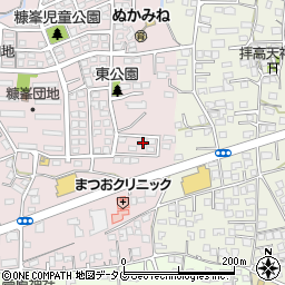 熊本県玉名市山田1864-10周辺の地図