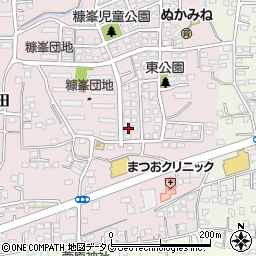 熊本県玉名市山田1836-134周辺の地図