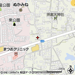 熊本県玉名市立願寺878-3周辺の地図