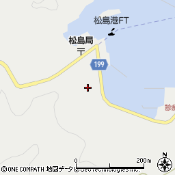 長崎県西海市大瀬戸町松島内郷1352周辺の地図