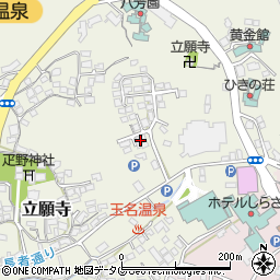 熊本県玉名市立願寺701周辺の地図