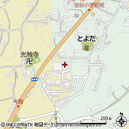 熊本県熊本市北区植木町豊田561周辺の地図