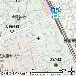 長崎県大村市竹松本町664-13周辺の地図