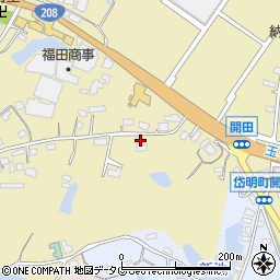 熊本県玉名市岱明町西照寺682周辺の地図