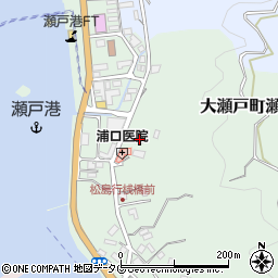 長崎県西海市大瀬戸町瀬戸樫浦郷170周辺の地図