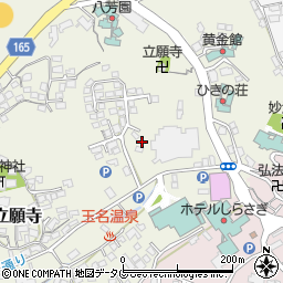 熊本県玉名市立願寺683周辺の地図
