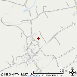 熊本県熊本市北区植木町清水587周辺の地図