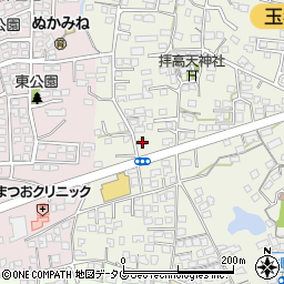 熊本県玉名市立願寺866周辺の地図