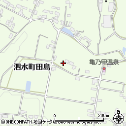 熊本県菊池市泗水町田島1685-1周辺の地図