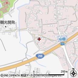 熊本県玉名市山田509周辺の地図