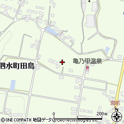 熊本県菊池市泗水町田島1699周辺の地図