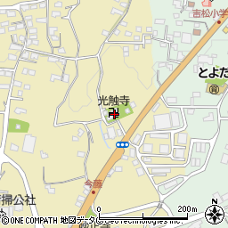 熊本県熊本市北区植木町今藤119周辺の地図