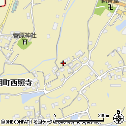 熊本県玉名市岱明町西照寺788周辺の地図