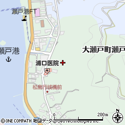 長崎県西海市大瀬戸町瀬戸樫浦郷172周辺の地図