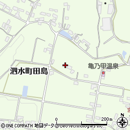 熊本県菊池市泗水町田島1685周辺の地図