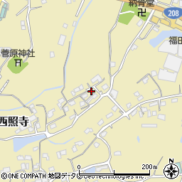 熊本県玉名市岱明町西照寺800周辺の地図