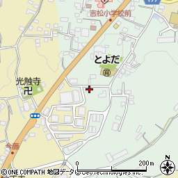熊本県熊本市北区植木町豊田558周辺の地図