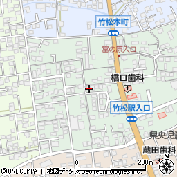 長崎県大村市竹松本町835-1周辺の地図