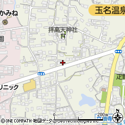 熊本県玉名市立願寺834周辺の地図