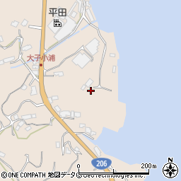 長崎県長崎市琴海形上町1457周辺の地図