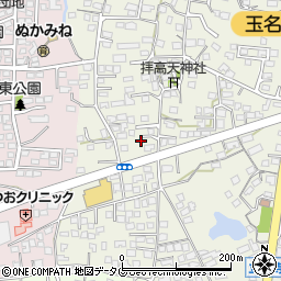 熊本県玉名市立願寺864周辺の地図