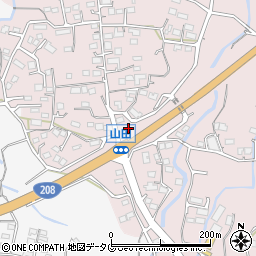 熊本県玉名市山田430周辺の地図